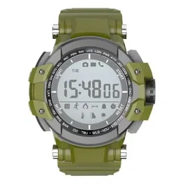 Billow Reloj Deportivo Verde XS15GR Pantalla 2.8cm BT 4.0 Sumergible IP68 Avisador Llamadas Mensajes Compatible Android iOS